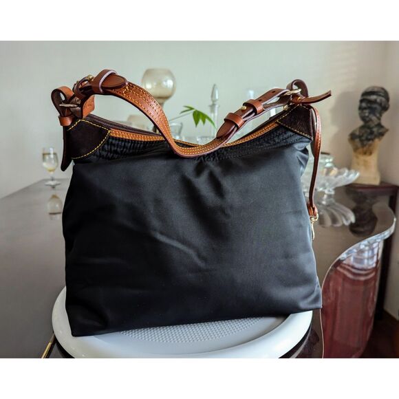 Dooney & Bourke Bag Hobo Shoulder Tote Erica with updated Duck logo - Picture 12 of 13